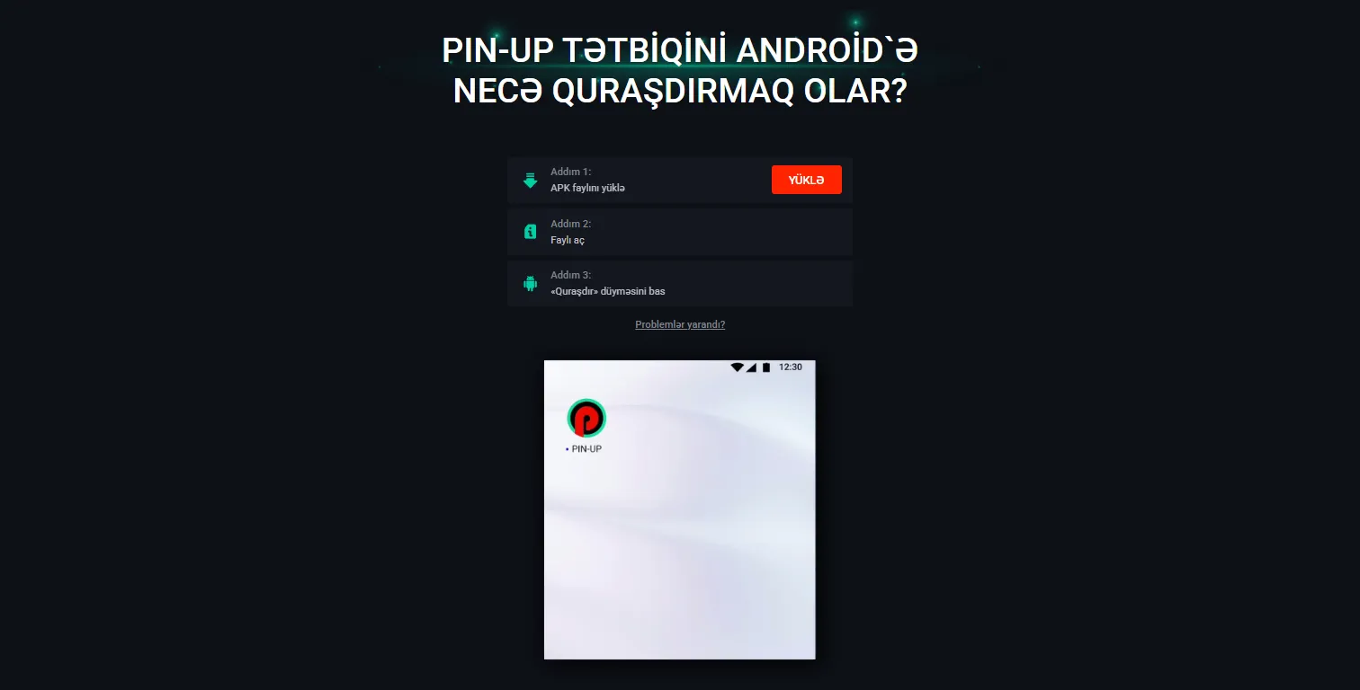 Android üçün Pin Up indir Android: addım-addım quraşdırma